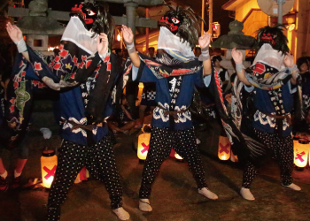 金屋獅子踊り